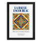 La Baule-Escoublac, France – Travel Poster, in sleek black frame
