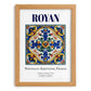 Royan, France – Travel Poster, set in oak frame