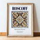 Roscoff, France – Travel Print, in wooden frame leaning on the floor