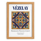 Vézelay, France – Travel Wall Art, set in oak frame