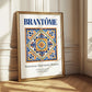 Brantôme, France – Travel Poster, styled in a charming Paris street view