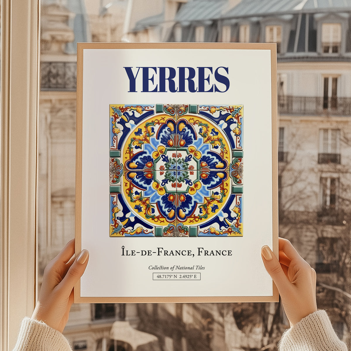 Yerres, France – Travel Poster