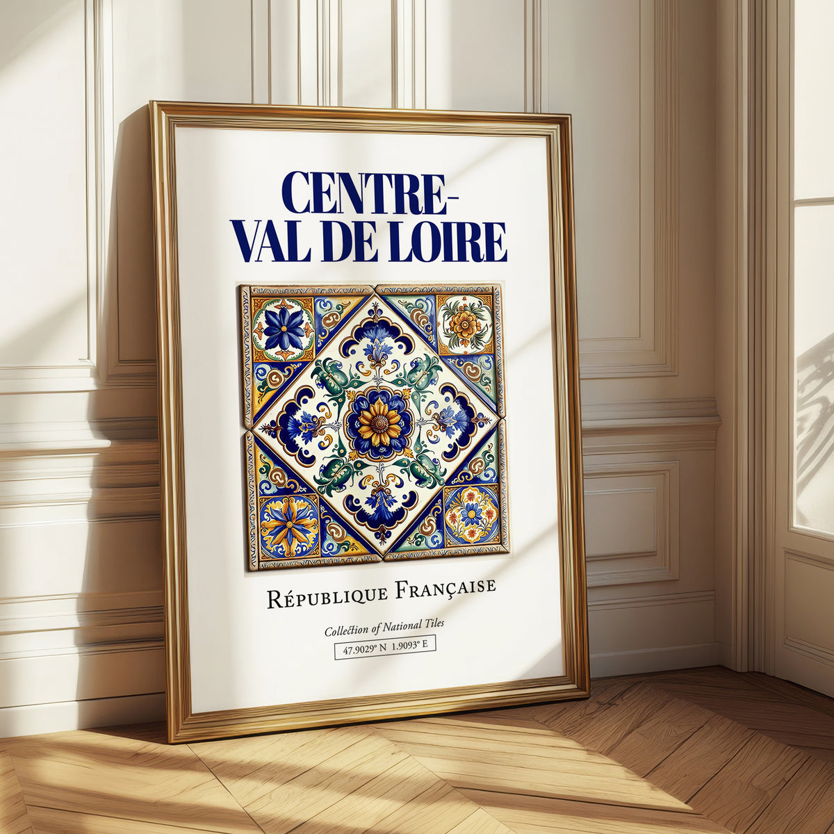 Centre-Val de Loire, France – Global Wall Art, styled in a charming Paris street view