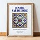 Centre-Val de Loire, France – Global Wall Art, in wooden frame leaning on the floor