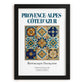 Provence-Alpes-Côte d'Azur, France – Wanderlust Wall Decor, in sleek black frame