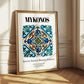 Mykonos, Greece – Travel Wall Decor, styled in a charming Paris street view