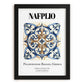 Nafplio, Greece – Wanderlust-Inspired Poster, in sleek black frame