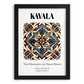 Kavala, Greece – Travel Print, in sleek black frame