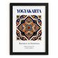 Yogyakarta, Indonesia – Travel Print, in sleek black frame