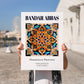 Bandar Abbas, Iran – Historic Cities Art Print, no-text version framed in wood