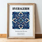 Hveragerði, Iceland – Travel Print, in wooden frame leaning on the floor