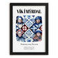 Vík Í Mýrdal, Iceland – Illustrated Travel Poster, in sleek black frame
