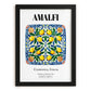 Amalfi, Italy – Travel Poster, in sleek black frame