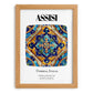 Assisi, Italy – Travel Poster, set in oak frame