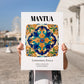 Mantua, Italy – Historic Cities Art Print, no-text version framed in wood