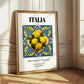Italia, Repubblica Italiana – Travel Print, styled in a charming Paris street view