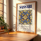 Sassari, Italy – Travel Wall Art, clean layout with no caption