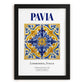 Pavia, Italy – Travel Wall Art, in sleek black frame