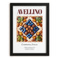 Avellino, Italy – Travel Poster, in sleek black frame