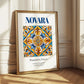 Novara, Italy – Away From Home Poster, styled in a charming Paris street view