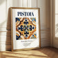 Pistoia, Italy – Retro Travel Poster, styled in a charming Paris street view