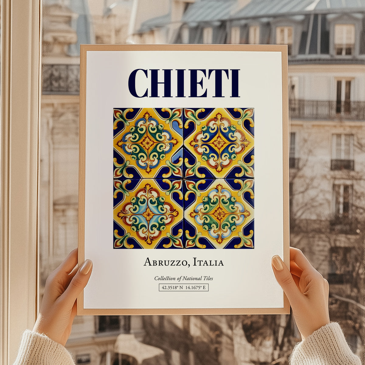 Chieti, Italy – Wanderlust-Inspired Poster