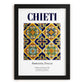 Chieti, Italy – Wanderlust-Inspired Poster, in sleek black frame