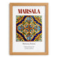 Marsala, Italy – Travel Wall Art, set in oak frame
