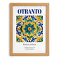 Otranto, Italy – Travel Print, set in oak frame