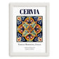 Cervia, Italy – Travel Print, placed in minimal white frame