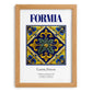 Formia, Italy – Travel Destination Art, set in oak frame