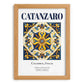 Catanzaro, Italy – Travel Wall Art, set in oak frame