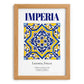 Imperia, Italy – Travel Wall Art, set in oak frame