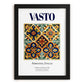 Vasto, Italy – Travel Print, in sleek black frame