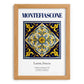 Montefiascone, Italy – Travel Wall Art, set in oak frame