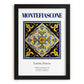 Montefiascone, Italy – Travel Wall Art, in sleek black frame