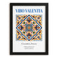 Vibo Valentia, Italy – World Heritage Travel Poster, in sleek black frame