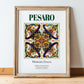 Pesaro, Italy – Travel Print, in wooden frame leaning on the floor