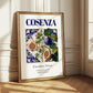 Cosenza, Italy – Travel Poster, styled in a charming Paris street view