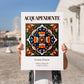 Acquapendente, Italy – Travel Wall Decor, no-text version framed in wood
