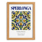 Sperlonga, Italy – Travel Print, set in oak frame