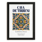 Cava de' Tirreni, Italy – Travel Poster, in sleek black frame