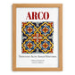 Arco, Italy – Travel Poster, set in oak frame