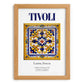 Tivoli, Italy – Travel Print, set in oak frame