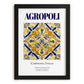 Agropoli, Italy – Travel Wall Decor, in sleek black frame