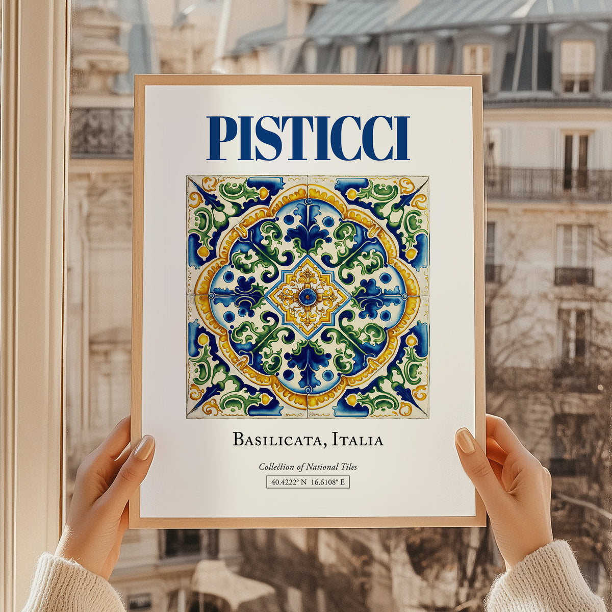 Pisticci, Italy – Global Cities Wall Print