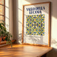 Vallo della Lucania, Italy – Travel Poster, clean layout with no caption