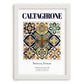 Caltagirone, Italy – Travel Wall Decor, placed in minimal white frame