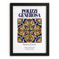 Polizzi Generosa, Italy – Travel Poster, in sleek black frame