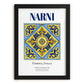 Narni, Italy – Global Cities Wall Print, in sleek black frame